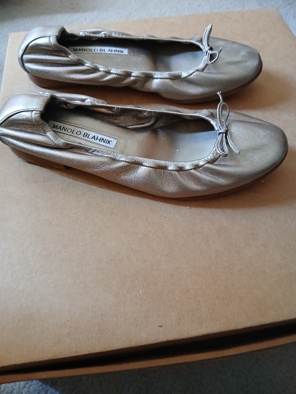 Authentic Manolo Blahnik Ballerina Flats